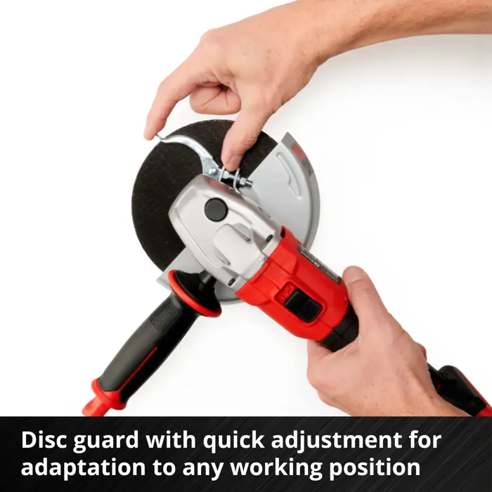 Einhell cordless angle grinder TE-AG 18/150 Li BL - Solo (red/black, without battery and charger)