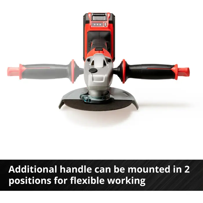 Einhell cordless angle grinder TE-AG 18/150 Li BL - Solo (red/black, without battery and charger)