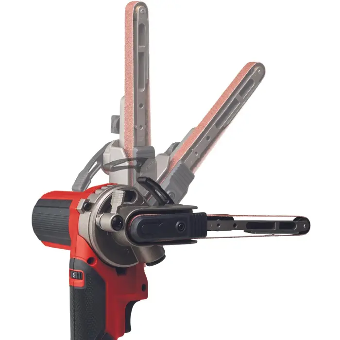 Einhell cordless band file TE-BF 18 Li-solo, 18Volt, electric file (red/black, without battery and charger, in tool bag)