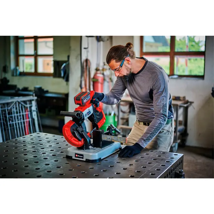 Einhell cordless band saw TE-MB 18/127 U Li-Solo, 18Volt (red/black, without battery and charger)
