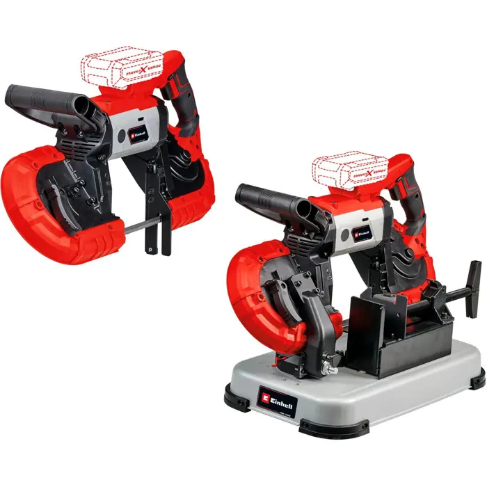 Einhell cordless band saw TE-MB 18/127 U Li-Solo, 18Volt (red/black, without battery and charger)