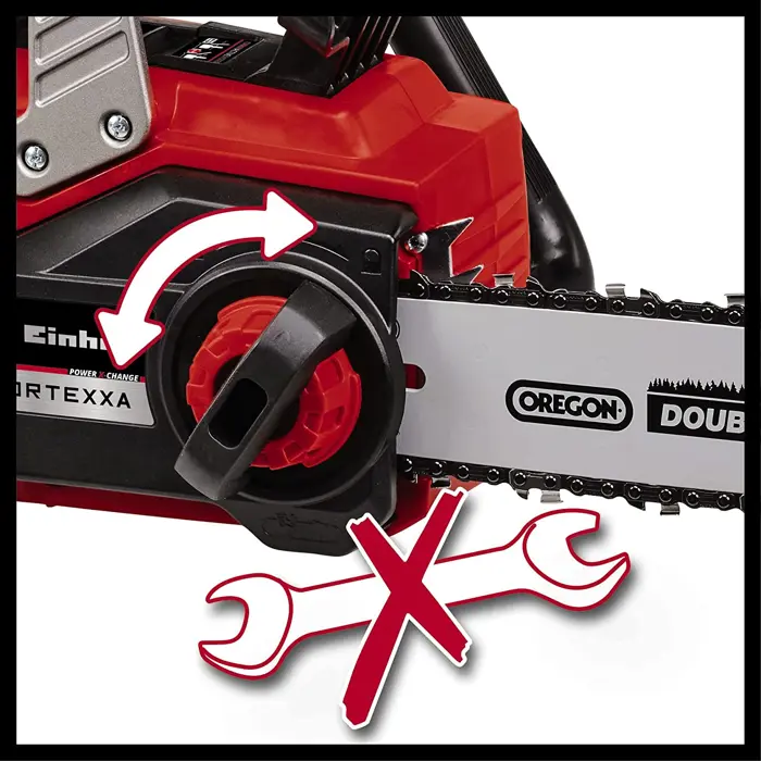 Einhell Cordless chainsaw FORTEXXA 18/30, electric chainsaw (red/black, without battery and charger)
