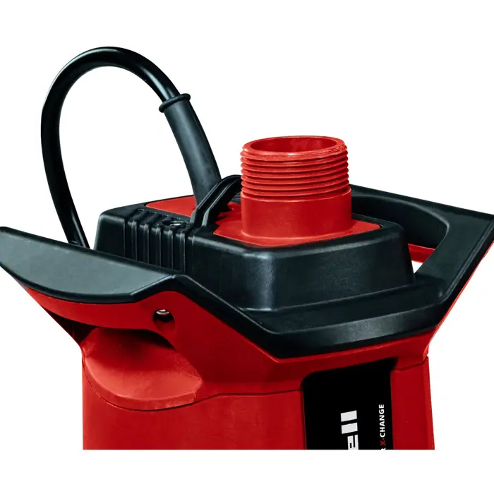 Einhell cordless dirty water pump GE-DP 18/25 LL Li-Solo, 18Volt, submersible / pressure pump (red/black, without battery and charger)