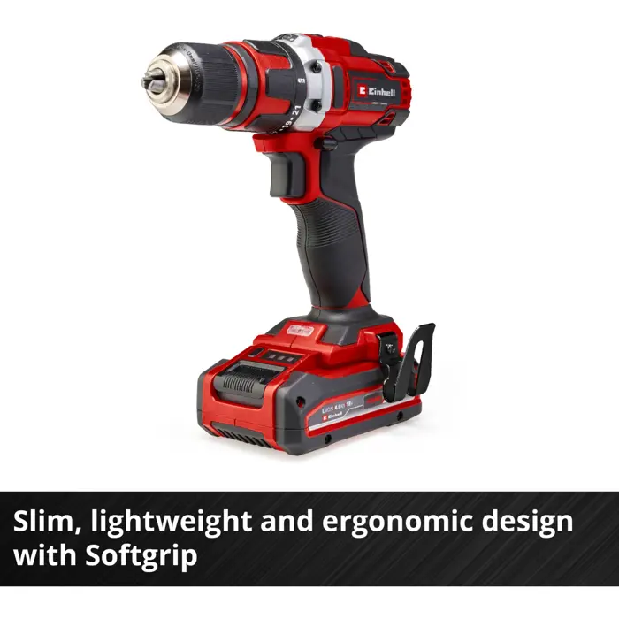 Einhell Cordless Drill TE-CD 18/40 Li Solo (red / black, without battery and charger)