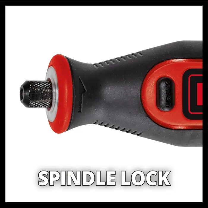 Einhell cordless grinding and engraving tool TE-MT 7.2 Li, straight grinder (red/black, Li-Ion battery 1.5Ah)
