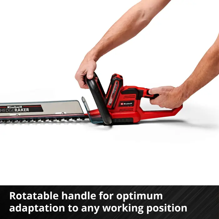 Einhell cordless hedge trimmer GE-CH 18/60 Li-Solo (red / black, without battery and charger)