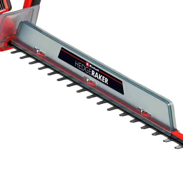 Einhell cordless hedge trimmer GE-CH 36/61 Li-Solo, 36Volt (2x18V) (red/black, without battery and charger)