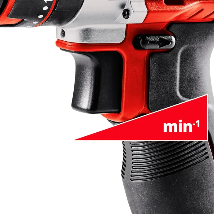 Einhell cordless impact drill TE-CD 12/1 Li-i (red/black, 2x Li-ion battery 2.0Ah)