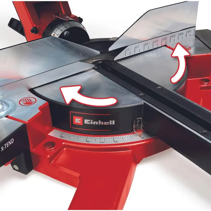 Einhell cordless mitre saw TE-MS 36/10 L Li-Solo, 36Volt (2x18V) (red, without battery and charger)