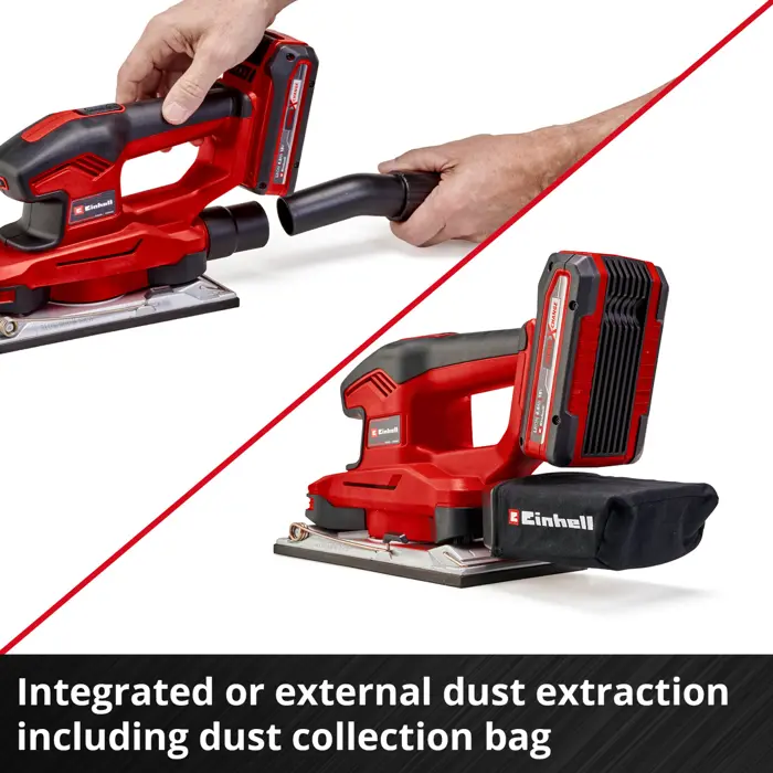 Einhell cordless orbital sander TE-OS 18/230 - Li - Solo