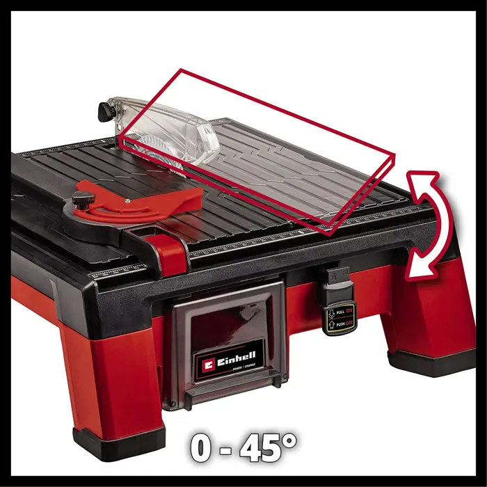 Einhell Cordless tile cutting machine TE-TC 18/115 Li - Solo, 18V, tile cutter (red/black, without battery and charger)