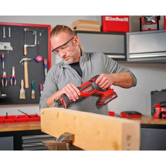 Einhell Cordless Universal Reciprocating Saw TE-AP 18/26 Li - Solo, 18Volt (red/black, without battery and charger)