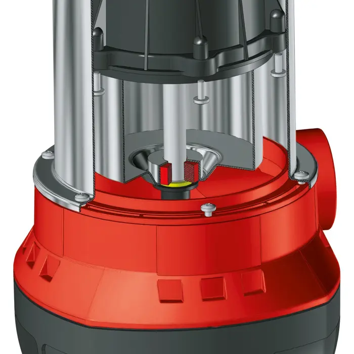 Einhell dirty water pump GC-DP 3325, submersible / pressure pump (red / black, 330 watts)