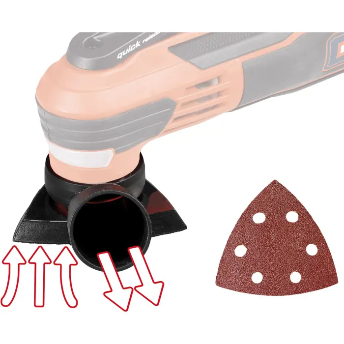 Einhell multifunctional tool TE-MG 350 EQ (red/black, 350 watts)
