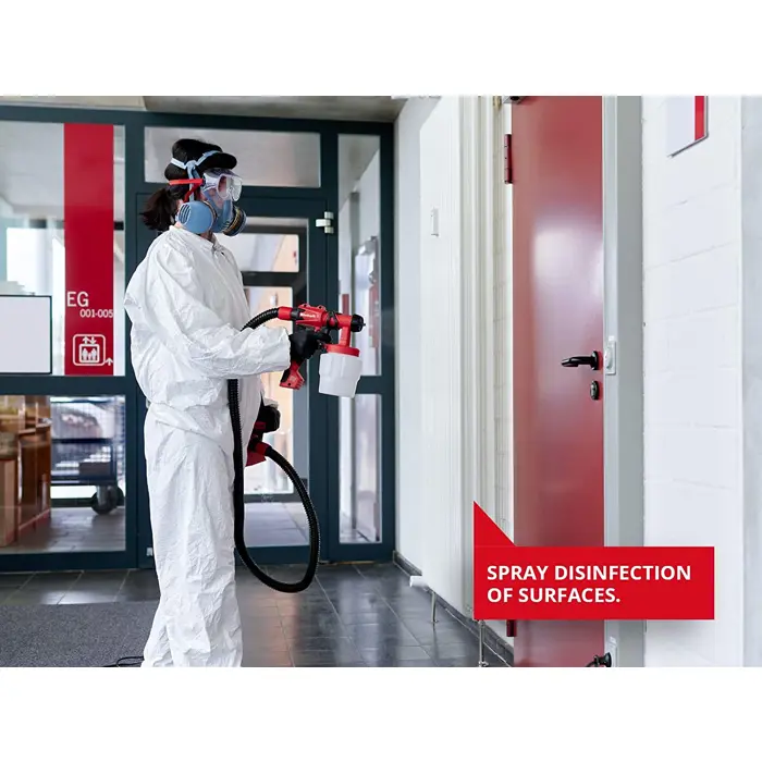 Einhell Paint spray gun TC-SY 400 P (red/black, 400 watts)