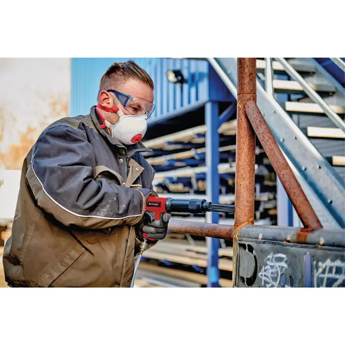 EINHELL pneumatic needle scaler attachment, pneumatic scaler for pneumatic chisel hammer TC-PC 45