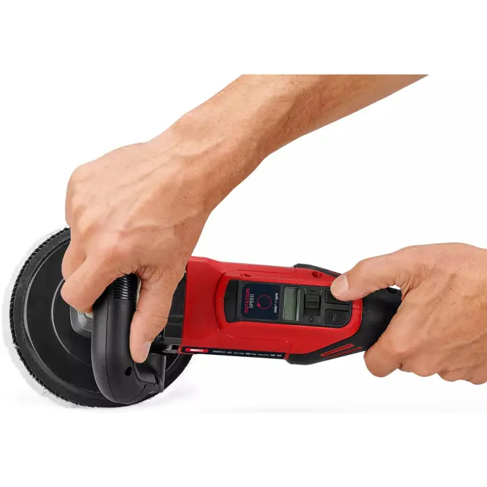 EINHELL polishing and sanding machine CC-PO 1100/150 CE red/black, 1,100 watts, sanding disc O 150 mm