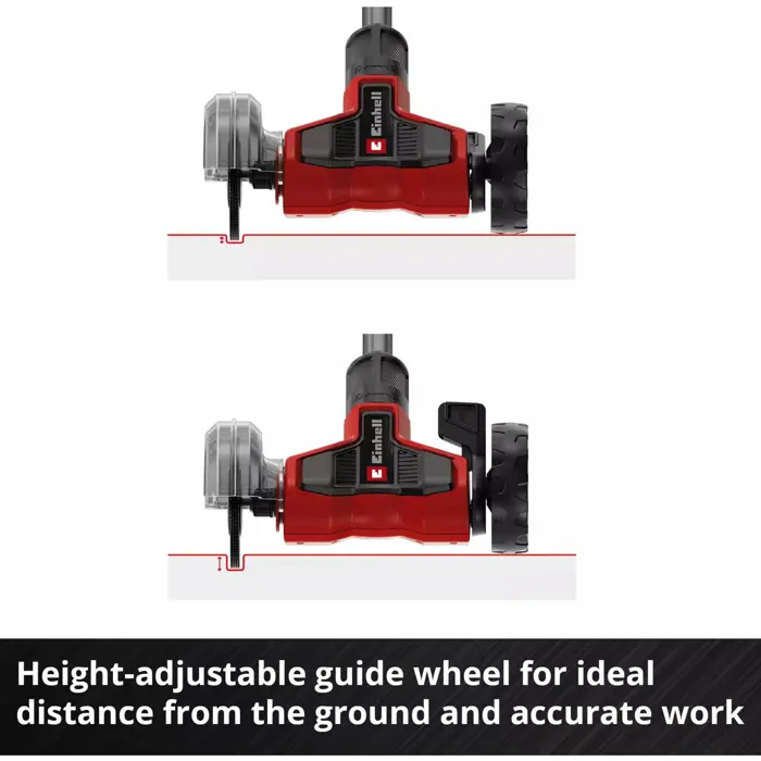Einhell Power X-Change Akku-Fugenreiniger GE-CC 18/110 Li E-Solo, 18Volt (rot/black, ohne Akku und Ladegerät)