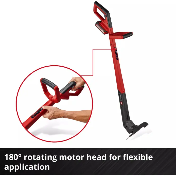Einhell Power X-Change Akku-Rasentrimmer GC-CT 18/2411 Li P-Solo, 18Volt (rot/black, ohne Akku und Ladegerät)
