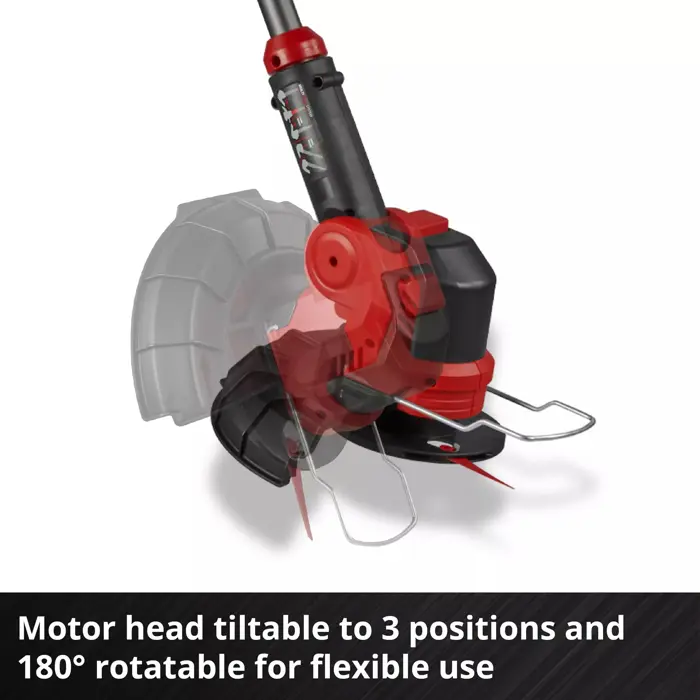 Einhell Power X-Change Akku-Rasentrimmer GE-CT 18/25-1 Li-Solo, 18Volt (rot/black, ohne Akku und Ladegerät)