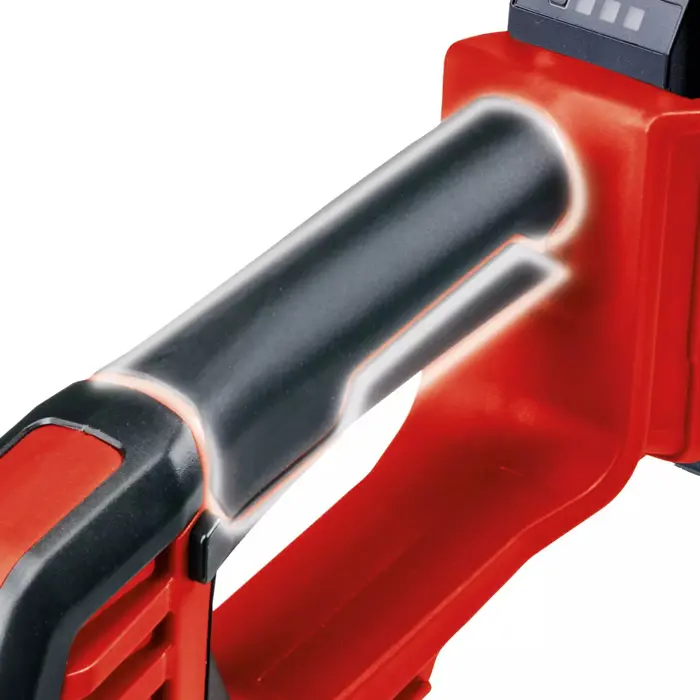 EINHELL Power X-Change Cordless Grass Shears/Shrub Shears GE-CG 18/100 Li T (1x 2.5Ah) red/black, Li-ion battery 2.5Ah, with telescopic handle