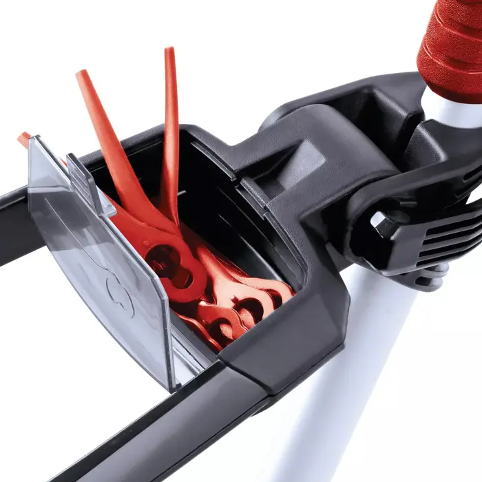 EINHELL Power X-Change cordless grass trimmer GE-CT 18 Li, 18 Volt red/black, Li-ion battery 2.5 Ah