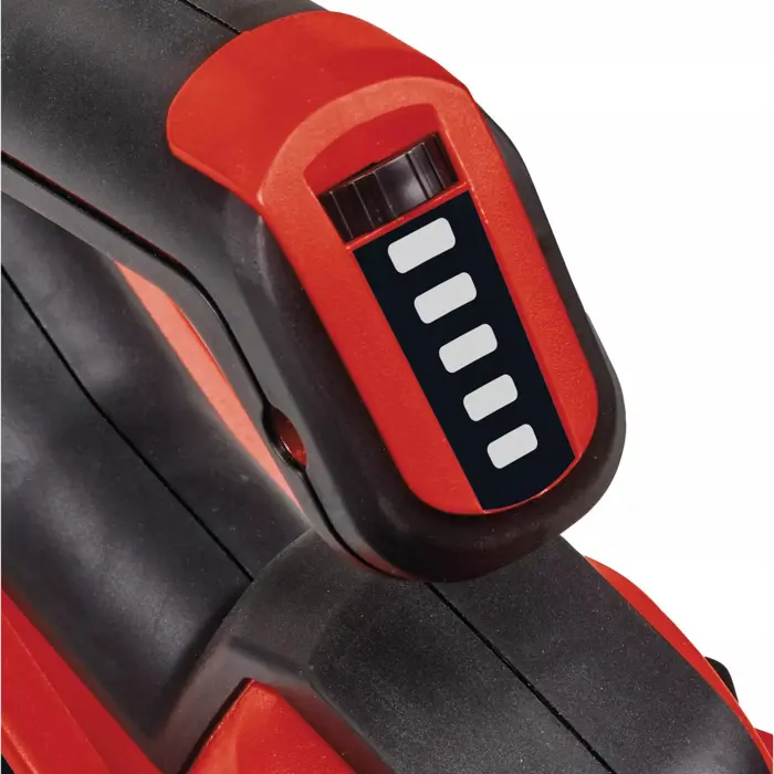 EINHELL Power X-Change cordless leaf blower GE-UB 18/250 Li E, 18 Volt red/black, Li-ion battery 4.0 Ah