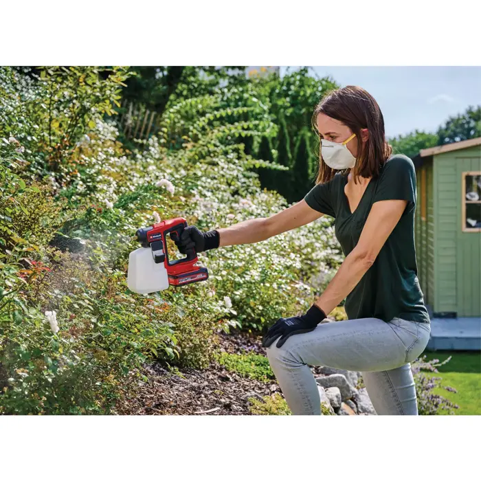Einhell Power X-Change Cordless Pressure Sprayer GE-WS 18/10 Li-Solo, 18 Volt (red/black, without battery and charger)