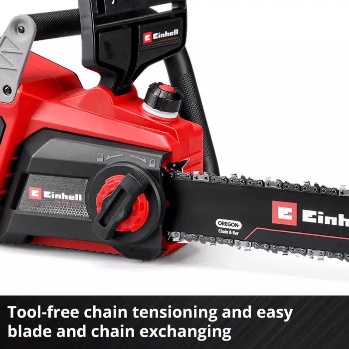 EINHELL Professional Cordless Chainsaw GP-LC 36/40 Li BL-Solo, 36Volt (2x18V) red/black, without battery and charger