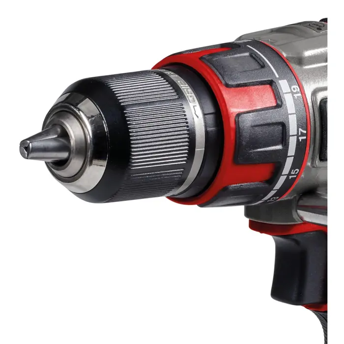 Einhell Professional Cordless Drill/Driver TP-CD 18/80 Li BL-Solo, 18 Volt (red/black, without battery and charger)