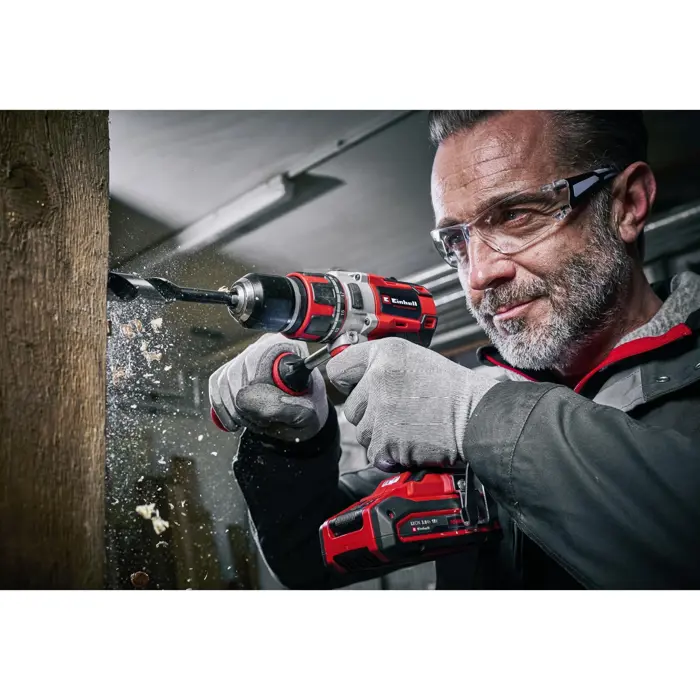 Einhell Professional Cordless Drill/Driver TP-CD 18/80 Li BL-Solo, 18 Volt (red/black, without battery and charger)
