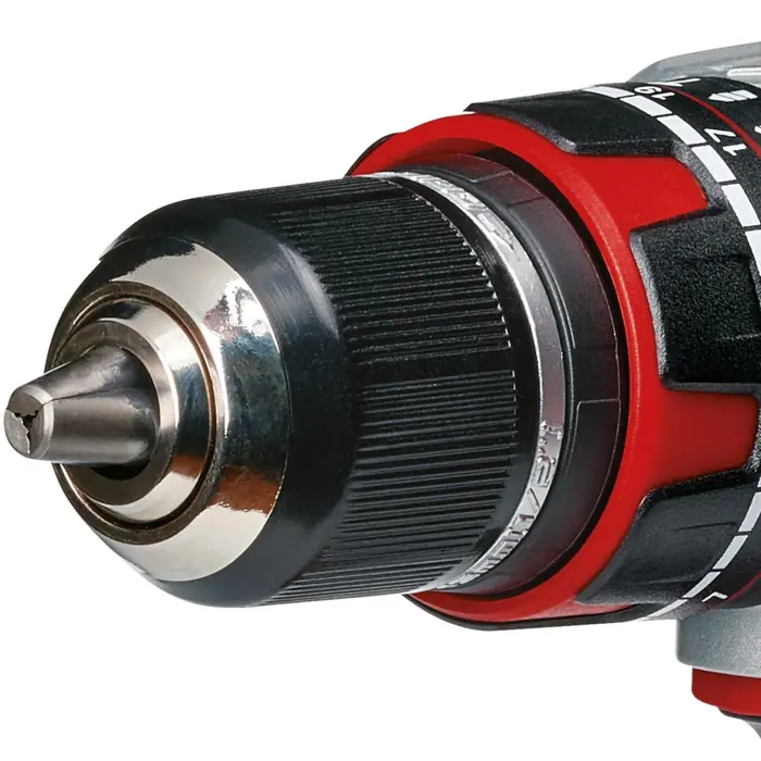 Einhell Professional Cordless Impact Drill TP-CD 18/80 Li-i BL - Solo, 18 Volt (red/black, without battery and charger)