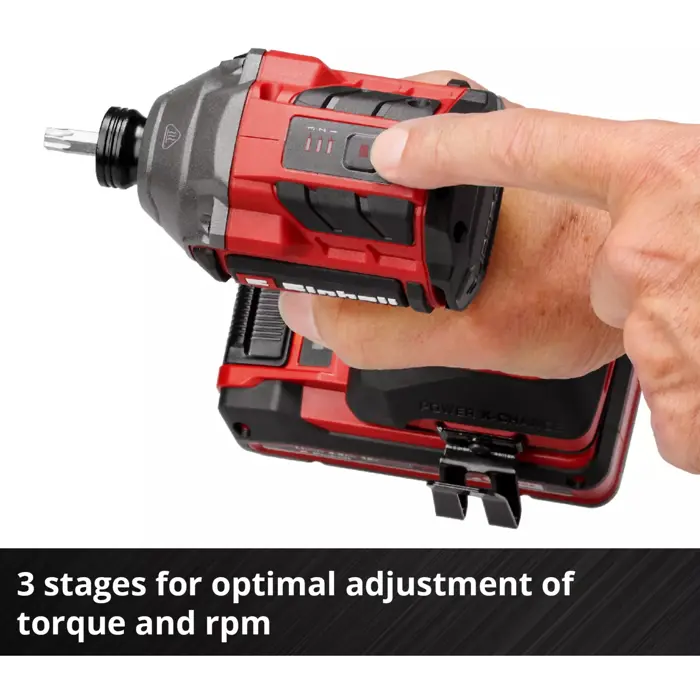 Einhell Professional cordless impact wrench TP-CI 18/250-C Li BL - Solo, 18Volt (red/black, without battery and charger)
