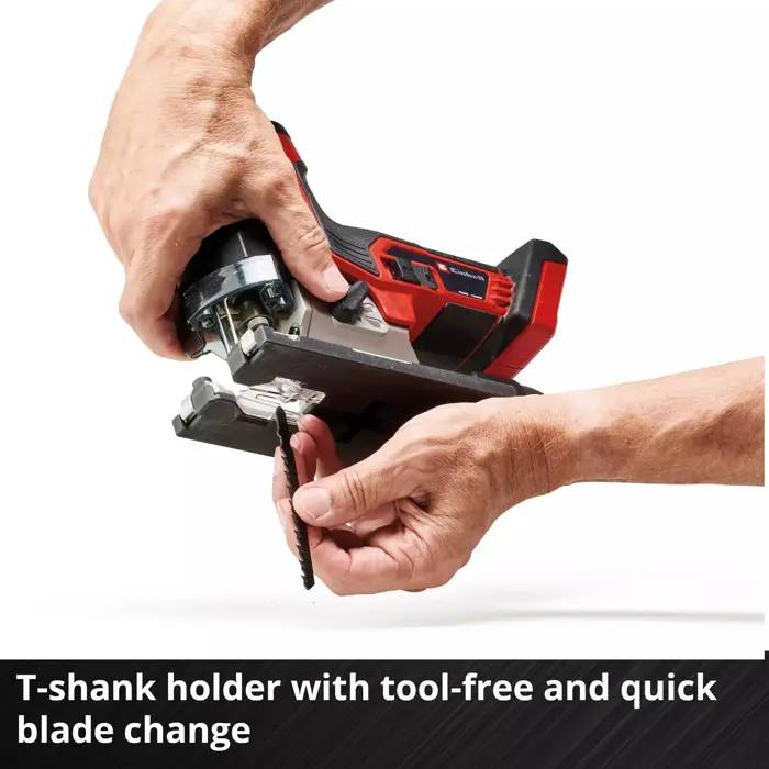 EINHELL Professional Cordless Jigsaw TP-JST 18/135 Li BL - Solo, 18 Volt red/black, without battery and charger
