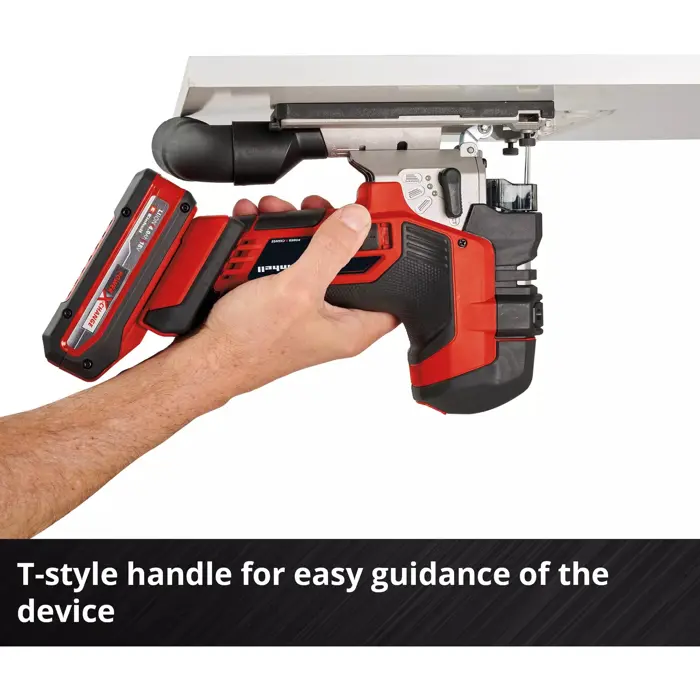 EINHELL Professional Cordless Jigsaw TP-JST 18/135 Li BL - Solo, 18 Volt red/black, without battery and charger