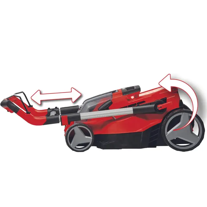 Einhell Professional cordless lawn mower GP-CM 36/450 3413292 (red/black, 2x Li-ion battery 4.0Ah)