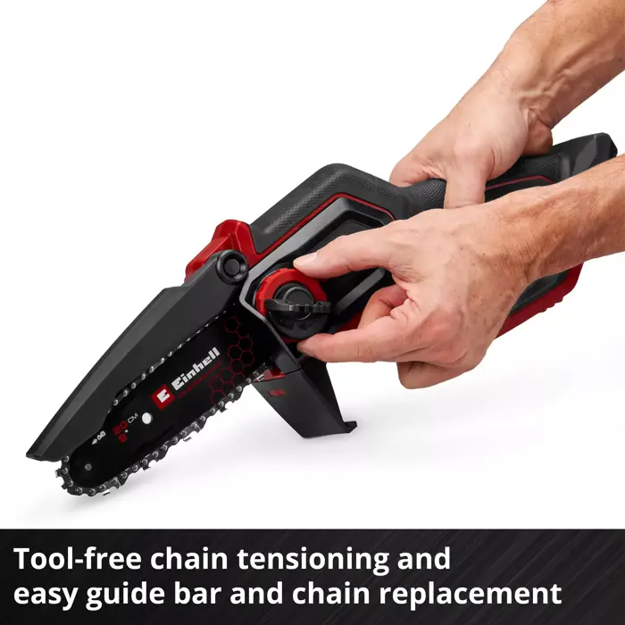 Einhell Professional cordless pruning chainsaw GP-PS 18/20 Li BL-Solo, 18Volt (red/black, without battery and charger)