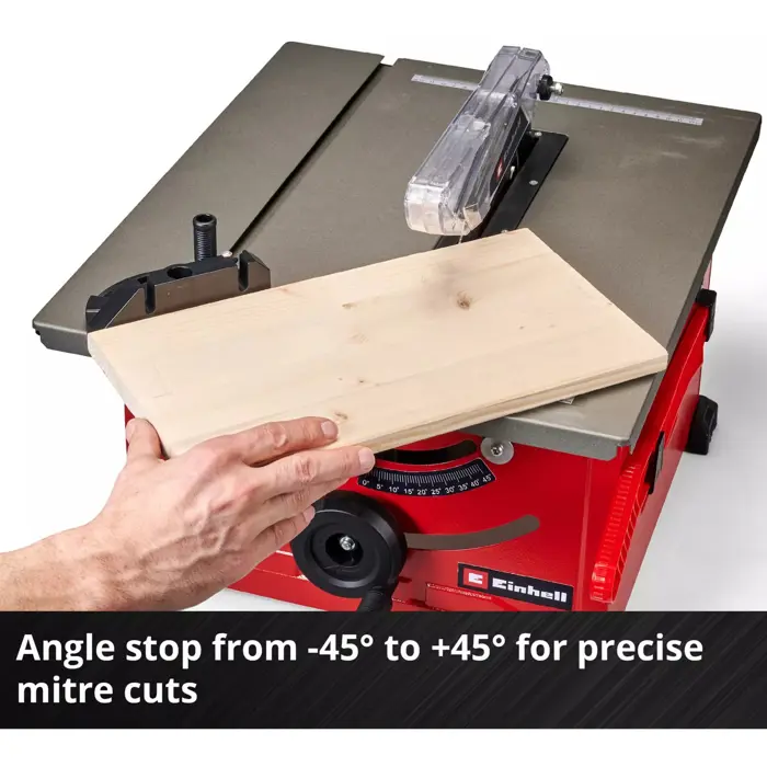 EINHELL table saw TC-TS 8 red, 900 watts