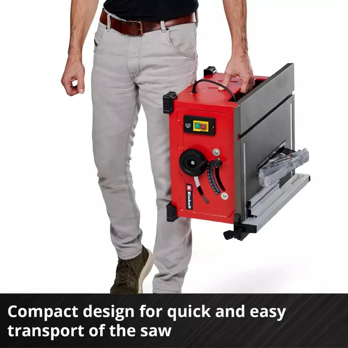 EINHELL table saw TC-TS 8 red, 900 watts