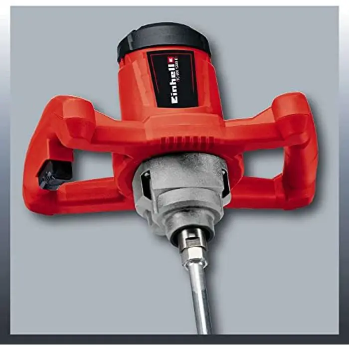 Einhell TC-MX 1200 E color mortar stirrer, stirrer (red/black, 1,200 watts)