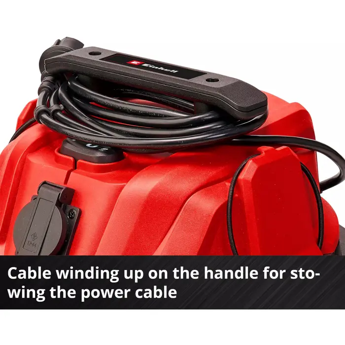 EINHELL TC-VC 1930 A, wet/dry vacuum cleaner red/black