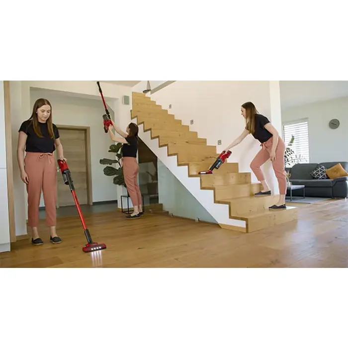 Einhell Te-SV 18 Li-Solo, stem vacuum cleaner (red/black, without battery and charging device)