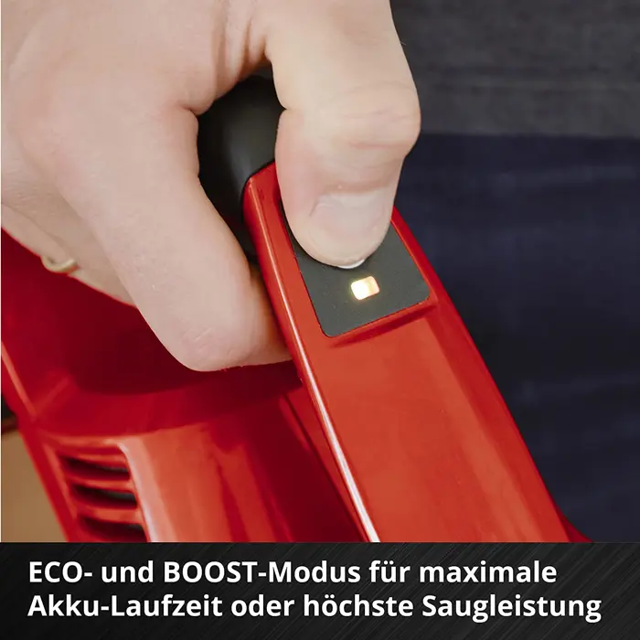 Einhell Te-SV 18 Li-Solo, stem vacuum cleaner (red/black, without battery and charging device)