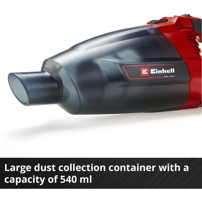 Einhell TE-VC 18 Li solo, hand-held vacuum (black / red, without battery and charger)