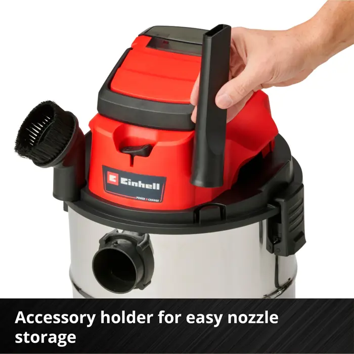 Einhell Wet / dry vacuum cleaner TC-VC 18/20 - 2347130 Li S-Solo