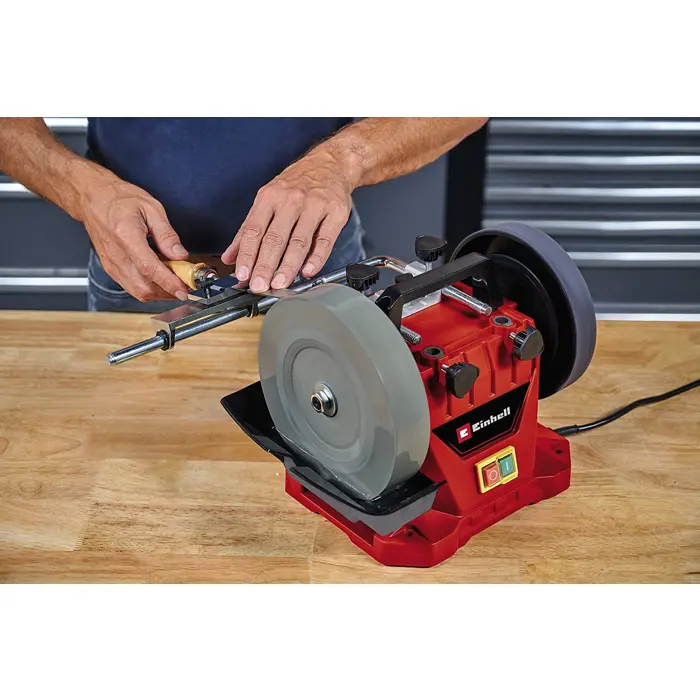 Einhell Wet grinder TC-WG 200, double grinder (red/black, 125 watts)