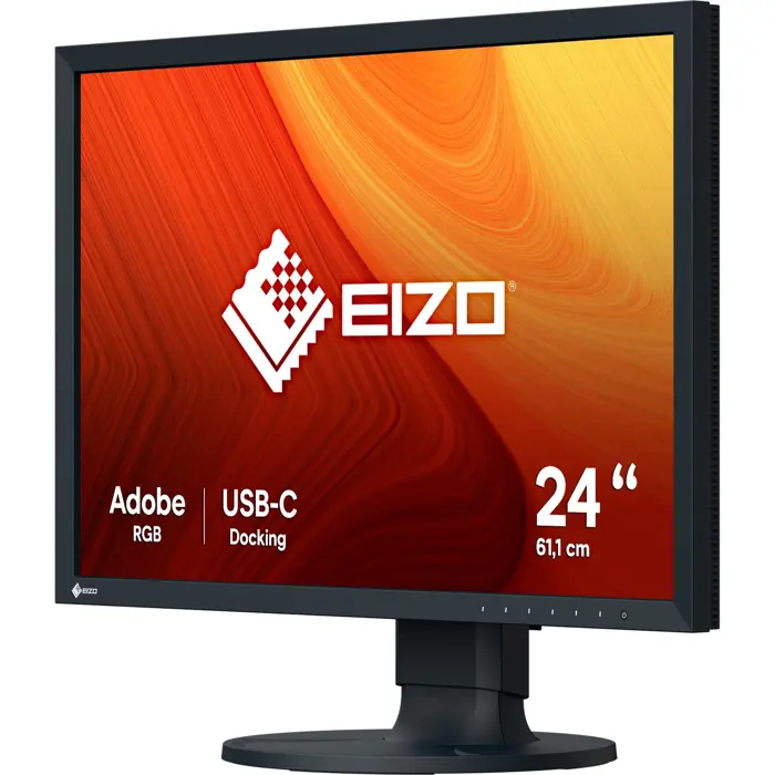 EIZO CS2400S ColorEdge, LED monitor - 24.1 - black, HDMI, DisplayPort, USB-C