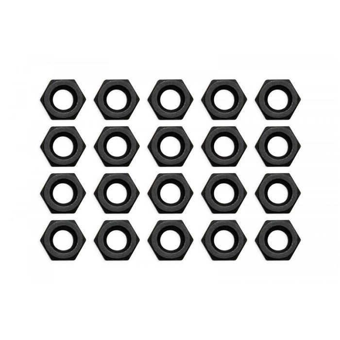 EK Water Blocks EK-Loop Nuts Set M4 - 20 pieces - black 3831109898024