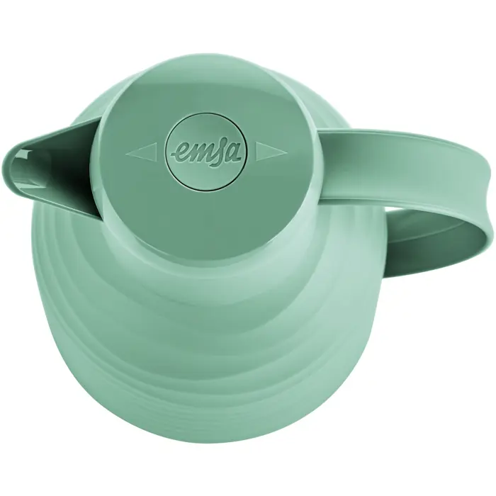 Emsa Samba vacuum jug Quick Press green 1.0L