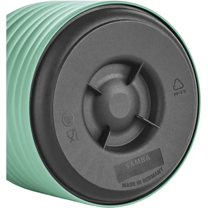 Emsa Samba vacuum jug Quick Press green 1.0L